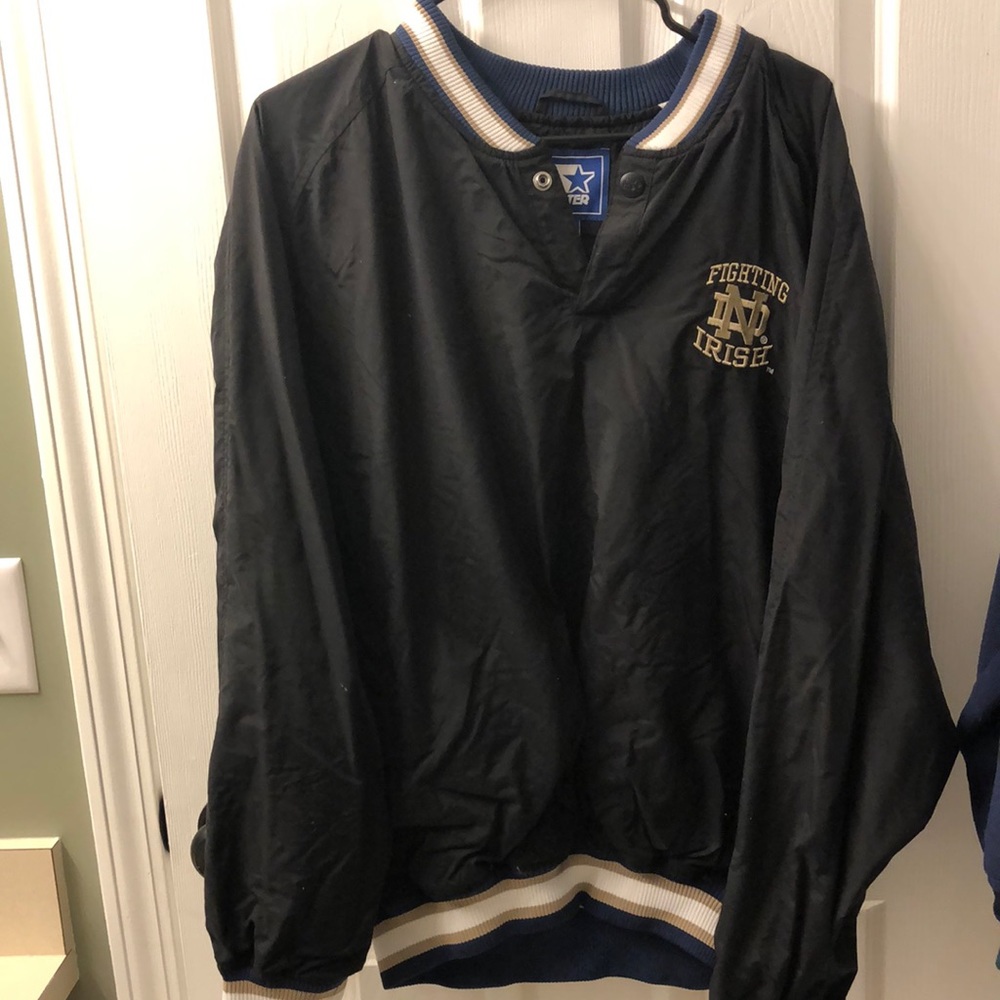 Vintage Starter Notre Dame Windbreaker